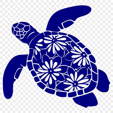 Sea Turtle SVG For Download - Free Commercial Use License Turtle Clip Art, Sea Turtle Artwork, Sea Turtle Svg, Turtle Svg, Marine Animals, Sea Animals, Simple Shapes, Create Image, Sea Creatures