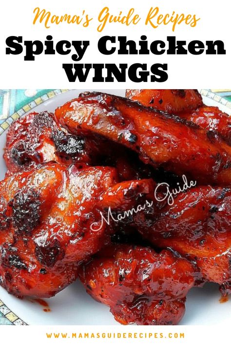 Spicy Chicken Wings Recipe Hot And Spicy Chicken Wings, Spicy Chicken Wing Marinade, Spicy Wing Sauce, Sweet And Spicy Chicken Wings, Spicy Chicken Wings, Hot Wings Recipe Fried, Hot Wings Recipe, Spicy Wings Recipe, Honey Wings Recipe