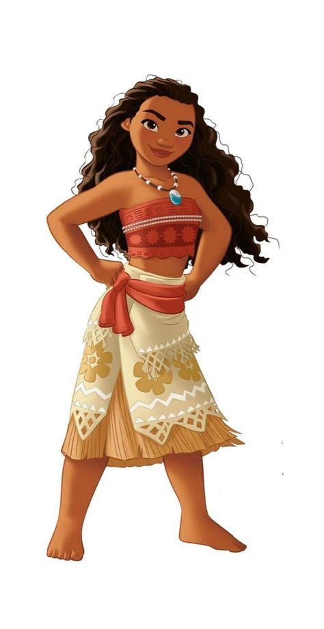 Moana Full Body Picture, Moana Illustrations, Sofia The First Cartoon, Disney Moana Art, Moana Theme Birthday, Disney Characters Christmas, Disney Cake Toppers, Cinderella Characters, Moana Theme