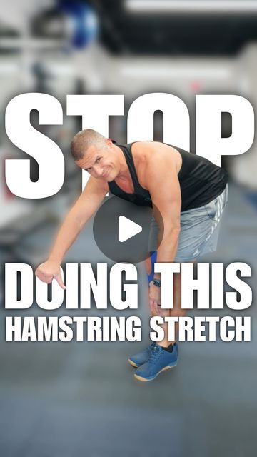 Dr. Rob Jones on Instagram: "Stop wasting your time with this stretch ‼️

To fully lengthen the hamstrings, you need to engage both the hips and knees. Here’s a better approach:
  
Start with a version of the hip airplane exercise, ensuring a slight bend in the knee. Push the knee back while leaning forward to engage the glutes and upper hamstring fibers. Hold for 30 seconds, repeating for 2 to 3 sets per side. This method will effectively loosen the hamstrings and promote improvement without aging.

🤷🏻‍♂️ Questions? Leave them down below, and I will answer them!

#hamstrings #hamstring #hamstringworkout #hamstringstretch #stretch #stretching" How To Strengthen Hamstrings, Hamstring Exercises, Stop Wasting Your Time, Hamstring Workout, Hamstring Stretch, 30 Seconds, Stretching, Bend, Health