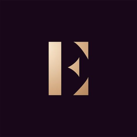 Ef or fe and e or f letter initial logo ... | Premium Vector #Freepik #vector #elegant-logo #letter-e #geometric-logo #logo-e F E Logo, Initial Logo Design, F Letter, Initials Logo Design, Initial Logo, Logo Letter, Geometric Logo, Initials Logo, Elegant Logo