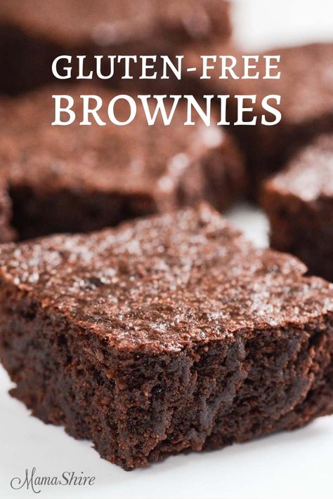 Easy Gluten Free Brownies, Gluten Free Brownie Recipe Easy, Gluten Free Brownies Cocoa Powder, Gluten Free Brownie Mix Recipes, Gluten Free Dairy Free Bars, Gf Brownies Easy, Gluten Free Dairy Free Brownies, Gluten Free Brownie Recipe, Gf Brownie Recipe