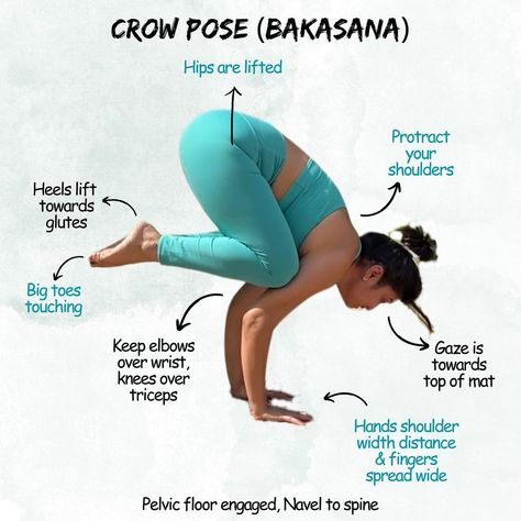 Hello, beautiful souls! 🌟 Welcome back to our ‘How to Yoga post’ series. Today, we’re diving into the empowering and balancing Crow Pose, also known as Bakasana. This pose is a fantastic way to build arm strength and improve focus. Remember, practice makes progress! Don’t worry if you don’t get it right away. Every effort brings you closer to mastering the Crow Pose. 🌿 . . #yogatutorial #crowpose #bakasana #armbalance #yogapost Bakasana Pose, Revolved Triangle Pose, Yoga Post, Practice Makes Progress, Arm Strength, Triangle Pose, Crow Pose, Yoga Tutorial, Arm Balances