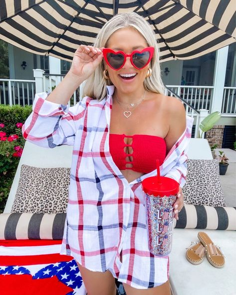 4th Of July Swimsuit, Outfits For Work Summer, Festive Outfits Christmas, Summer Outfits For Work, Festival Outfit Inspiration, Festive Outfits, July Outfits, Summer Festival Outfit, Summer Trends Outfits