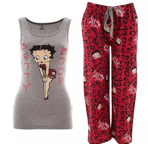 Betty boop Betty Boop Pajama Pants, Thrift Clothes, Cartoon Star, Pajama Outfit, Robes For Women, Bath Robes, Bath Robes For Women, Pajamas For Women, Digital Closet