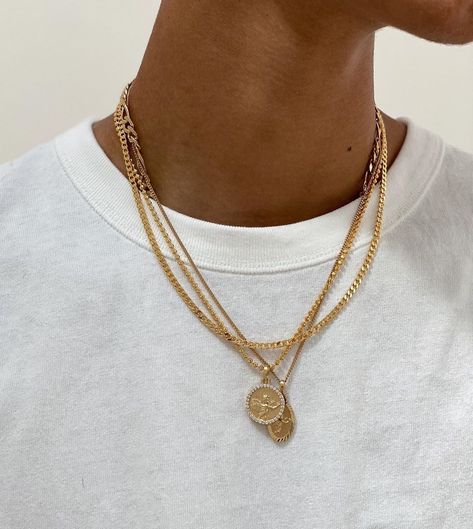 Chained&Able on Instagram: “20 new sterling silver styles dropping in the next 3 weeks #chainedandable” Male Accessories Aesthetic, Mens Accessories Necklace, Mens Gold Jewelry, Prom Jewelry, Stacked Jewelry, Jewelry Lookbook, Mens Accessories Jewelry, Diy Crafts Jewelry, Men's Necklace