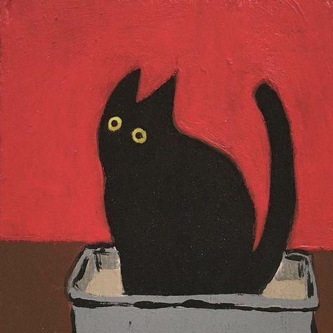 dumb cat void nothing in brain Void Cat, Cat Art, Brain, Paintings, Frame