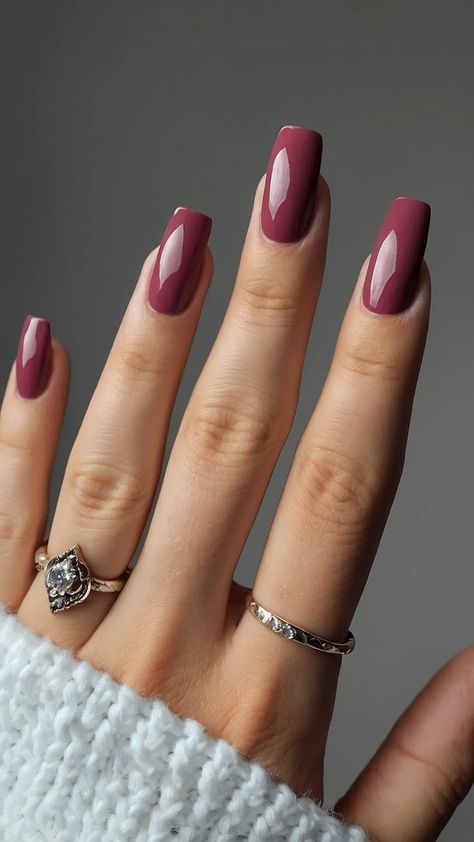 Autumn Nail Ideas: Nail Your 15 Cute and Cozy Fall Looks - TecArticles November Acrylic Nails, November Dip Nails, Dip Nails Ideas, November Nails Colors, Autumn Nail Ideas, Red Summer Nails, Acrylic Nails Designs, Fall Pink, Glitter Accent Nails