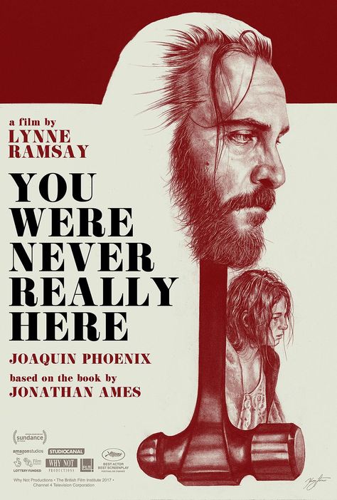 You Were Never Really Here (2017) [972 x 1440] Lynne Ramsay, Tv Posters, Illustrated Poster, Fashion Institute Of Technology, Noir Movie, Best Movie Posters, Movie Moments, Film Institute, Movie Posters Design