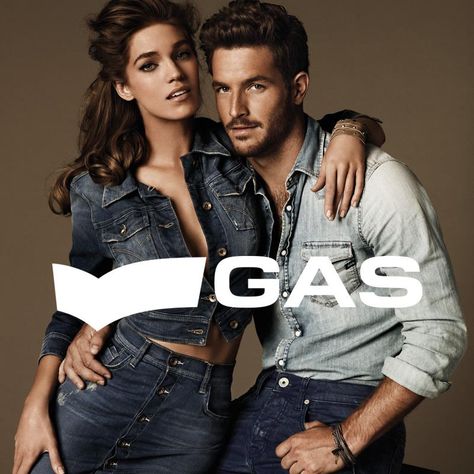 JUSTICE JOSLIN FOR GAS JEANS SPRING/SUMMER 2013 CAMPAIGN Justice Joslin, Canadian Football League, Gas Jeans, Canadian Football, Brown Hair Blue Eyes, Trendy Jeans, College Team, Denim Branding, Family Photoshoot