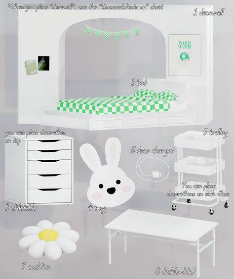 Daisy Cushion, Sims 4 Beds, Mod Furniture, The Sims 4 Pc, Sims Free Play, Sims 4 Bedroom, Sims 4 Clutter, The Sims 4 Packs, Sims 4 Expansions