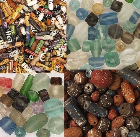 PRICES MAY VARY. Recycled bead pack of 116 plus pieces. 20 Bone, 10 Terracotta (8 small, 2 large), 16 Recycled Glass, 14 Rare Recycled Glass, 40 Recycled Tradewind Glass spacers, 10 White Hearts and 1 Old Face Bead. Size varies depending on the bead typle. Range is 2 mm to 1 inch. Most have a larger hole size for most hemp, leather and cotton cords. Originally strung on cotton cord. Beads, all are recycled materials, 116 plus pieces. 40 recycled Tradewind spacer beads, 8 recycled White Heart spacers, 10 Terra cotta, 20 Bone, 30 Recycled glass and one very old recycled glass face bead.The two styles of Indonesian and Ghana recycled beads are about 65% paired, most of the bone are paired. Sizes ranging mainly from .5 to 1 inch but also 2 mm spacer beads. The bone comes from deceased water bu Recycled Beads, Yarn Hanging, Wrapping Cloth, Old Faces, Water Buffalo, Decorative Tape, Yarn Tail, Steampunk Art, Bone Beads