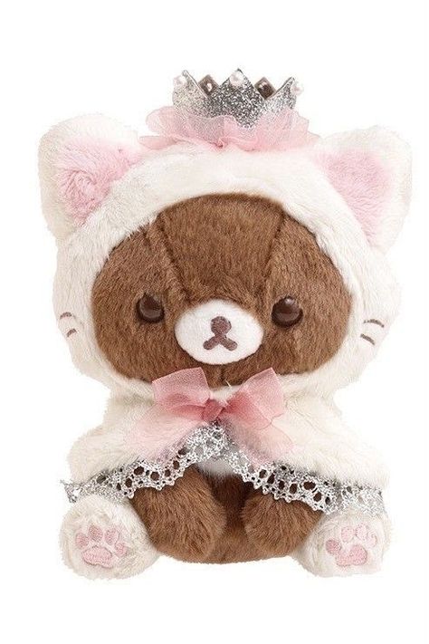 Muñeca Baby Alive, Kawaii Plushies, Kawaii Aesthetic, Cat Plush, Cute Stuffed Animals, Rilakkuma, Cute Toys, Cute Plush, Plush Dolls