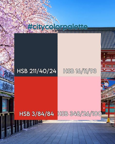 CITY COLOR PALETTE ⠀ Tokyo, Japan ⠀ #inspirationoftheday #style #creativelife #travel #city #architecture #colors #colortherapy #palette #citypalette #citycolorpalette #colorfulstreet #colorfulhouse #urbancharm #colorcatalog #colorpalette #colorpaletteoftheday #art #artphoto #bognpalette ⠀ source: © freepik.com Japan Color Palette, City Color Palette, Japan Color, Color Catalog, Tokyo City, Travel City, Colors Palette, City Architecture, Color Therapy