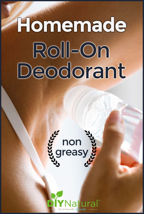 How To Make Homemade Deodorant, Roll On Deodorant Recipe, Homemade Roll On Deodorant, Diy Roll On Deodorant Recipe, Diy Roll On Deodorant, Making Natural Deodorant, Deodorant Diy, Essential Oil Deodorant Roll On, Roll On Deodorant Design