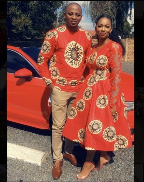 Couples Prom, African Couple, Outfit Couple, South African Traditional Dresses, Couples African Outfits, Anniversary Outfit, Moda Afro, African Traditional Wear, Ankara Clothing