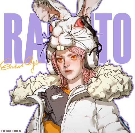 ArtStation - RABBITO, Entei Ryu New Year Special, Garage Kits, Girls Series, Anatomy Drawing, Resin Kit, Realistic Art, Future Design, Creature Design, Creature Art