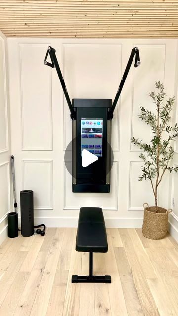 1,439 likes, 36 comments - tonal el October 25, 2022: "@cottageandkeyhomes giving us some home gym design inspo with their modern touches. Have a beautiful Tonal set up? Tag us in a story to ..." Home Gym Tonal, Tonal Home Gym, Modern Home Gym Design, Modern Home Gym, Gym Room At Home, Home Gym Design, Gym Room, Gym Design, October 25