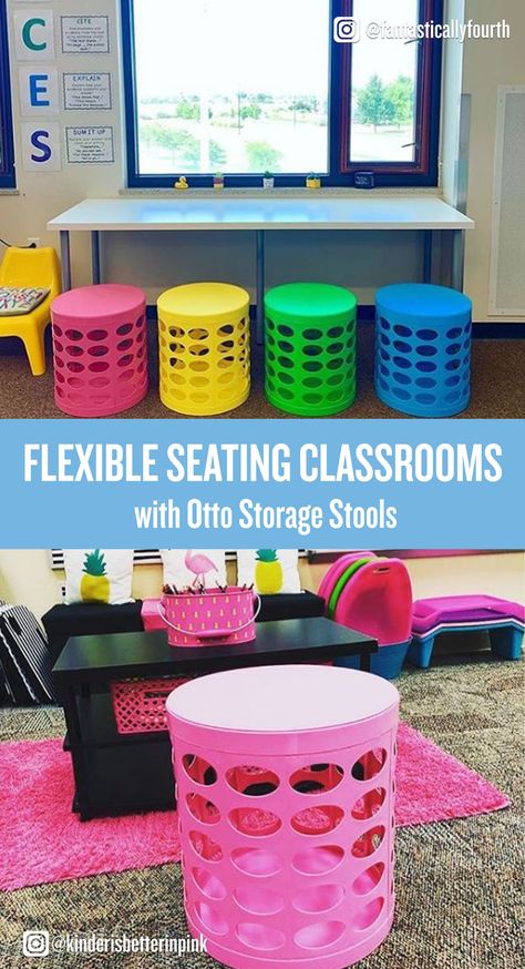 We love collaborating with teacher accounts on Instagram and showcasing their beautiful flexible classrooms. Here you can see our IG Teacher friends @fantasticallyfourth and @kinderisbetterinpink Both are great accounts to follow on Instagram.  #flexibleseating #flexibleseatingclassroom Flexible Seating Kindergarten, Accounts To Follow On Instagram, Flexible Seating Classroom, Classroom Arrangement, Classroom Hacks, Teaching Organization, Prek Classroom, Classroom Seating, Classroom Layout