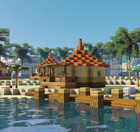 Minecraft Beach House, Minecraft Cottagecore, Bel Air California, Cottagecore Ideas, Minecraft Medieval, Minecraft Inspiration, Minecraft City, Minecraft Inspo, Minecraft Decorations