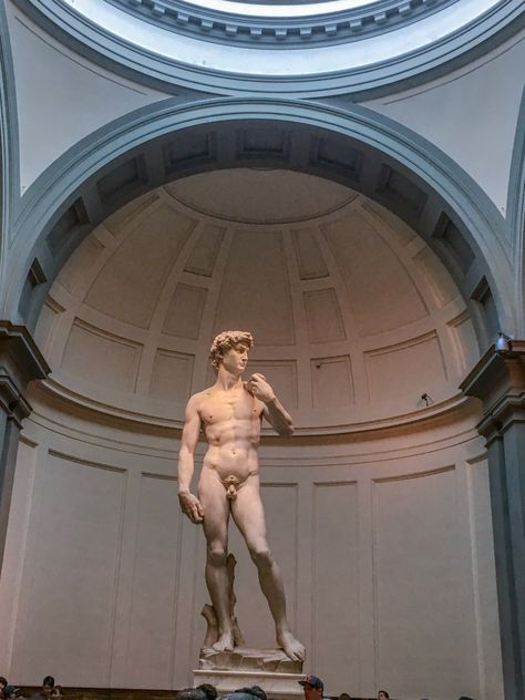 Florence, Italy: All the Must See's from The Duomo to the Statue of David The Statue Of David, Statue Of David, Italian Aesthetic, Culture Fashion, Italy Holidays, Capri Italy, Ancient Sculpture, Beautiful Cities, Italy Tours