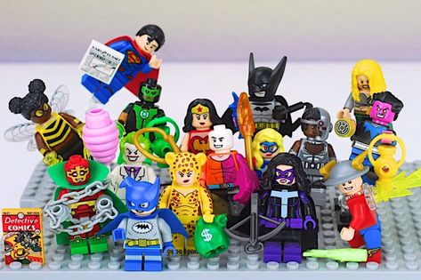 Brickland Lego 71026 DC Minifigures Lego Dc Minifigures, Darkseid Dc, Lego Wallpaper, Lego Custom Minifigures, Lego Dc, Superhero Villains, Blind Bags, Basic Concepts, Custom Lego