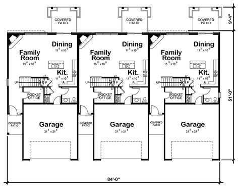 Triplex Floor Plans, Town House Plans, Duplex Floor Plans, Duplex Plans, Outdoor Patios, Townhouse Designs, Electrical Layout, Plans House, Duplex House Plans