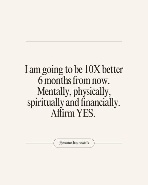 Affirm YES! Serving up daily motivation 💪 ✨ @creator.businesstalk ✨ @creator.businesstalk ✨ @creator.businesstalk Empowerment quotes I Motivational quotes I Inspirational quotes I Aspirational quotes I UGC Content Creators I Content Creators I Coaches I Motivational Coaches I Life Coaches I Growth I Building empires I Build confidence I Mindset I Success quotes I Powerful quotes I Self love I International Content Creator Community 🫶🏻 #Empowerment #Inspiration #Motivation #Mindset #Positiv... I Am A Successful Content Creator, Content Creator Quotes, Content Creator Affirmations, Aspirational Quotes, Goals 2024, Influencer Aesthetic, Quotes Work, Ugc Content, Dream Vision Board