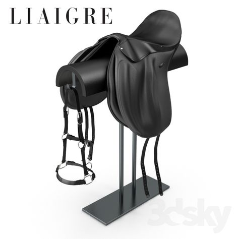 Christian Liaigre ECUYER SADDLE HOLDER Saddle Holder Ideas, Saddle Holder, Christian Liaigre, Barn Ideas, Soft Seating, Dark Fashion, In 3d, Saddle, Nursery