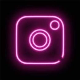 Wallpaper App Icon, Pink Instagram Icon, App Icon Neon, Pink Neon Wallpaper, Neon Icons, Check Lists, Hot Pink Wallpaper, Smile Pictures, Zestaw Ikon