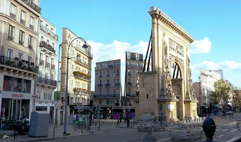 This is what an example film set will look like. Movie Set Design, Flat Houses, Happy New Year Movie, Cinema Decor, Odd Art, Set Building, Magic Flute, Street Installation, City Of Paris