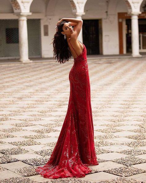 A&N Luxe - Designed By Alamour (@anluxelabel) • Instagram photos and videos Red Gown Photoshoot, Elegant Red Backless Maxi Dress, Red Dress Model Photoshoot, Red Silk Dress Photoshoot, Black Long Sleeve Cocktail Dress, Red Formal Gown, Red Dress Editorial Shoot, Burgundy Wedding Theme, Backless Gown