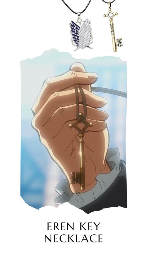 This necklace is a symbol of Eren's determination and his quest for truth. Wear it proudly as a reminder of the power of curiosity and the courage to uncover the unknown! #affiliate #attackontitan #gifts #anime #cosplay #jewelry Eren Key, Disney Princess Movies, Princess Movies, Cosplay Jewelry, Diy Jewelry Unique, Anime Accessories, Key Necklace, Jewelry Unique, Bday Ideas