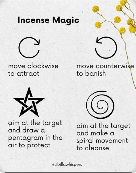 Spells For Witchcraft, How To Do Witchcraft Spells, Incense In Witchcraft, Different Types Of Spells Witchcraft, Things Every Witch Needs, Witchcraft And Spirituality, Simple Witchcraft Spells, How To Use Incense, Simple Spells For Beginner Witches