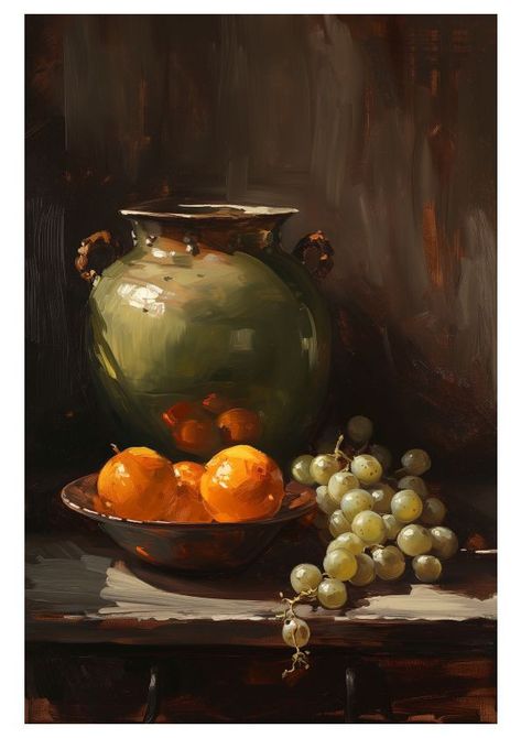 Old Still Life Paintings, Still Life Examples, Still Lives Painting, Impressionist Still Life Paintings, Moody Still Life Painting, Christmas Still Life Painting, Oil Paint Still Life, Oil Still Life Painting, Still Life Set Up