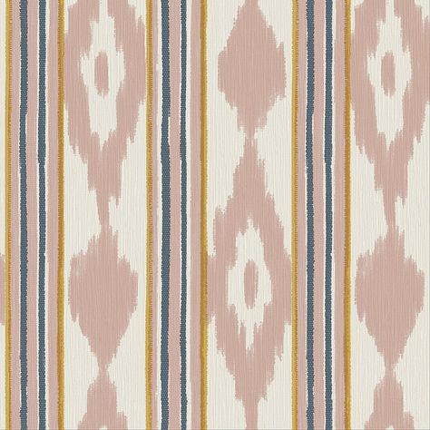 Ikat Wallpaper, Green Ikat, Peach Wallpaper, Best Sunset, Ikat Pattern, Wallpaper Collection, Wallpaper Calculator, More Wallpaper, Fabric Rug