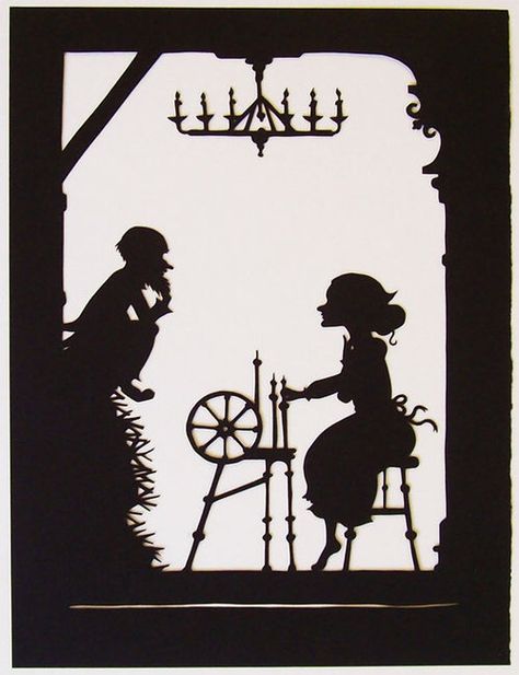 Rumplestiltskin Rumplestiltskin Art, Shadow Theatre, Fairytale Stories, Brothers Grimm, Paper Animals, Shadow Puppets, Cut Image, Fairytale Art, Paper Cut Art