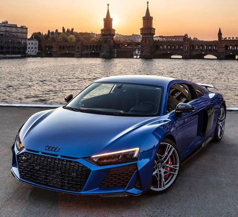 Audi R8 Blue, Rs7 Audi, Blue Audi, Tt Car, Kereta Sport, Rolls Royce Car, Audi Sports Car, Dream Cars Audi, Audi R8 V10 Plus