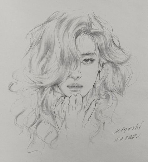 Rosé Sketch Blackpink, Rose Sketch, 얼굴 드로잉, Pencil Sketch Images, Female Art Painting, Beauty Art Drawings, Girly Drawings, Sketchbook Art Journal, Rose Blackpink