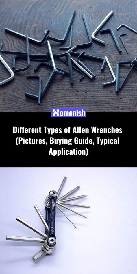 Allen was simply the last name of the inventor of this type of wrench, while the “hex” part describes its shape. But while these names all describe the same tool, there is a variety in how you can buy this tool. Let’s talk about the range of Allen wrenches available and what you would use each kind for. Allen Wrench, Wrench Tool, Torque Wrench, Essential Tools, Nuts And Bolts, Tool Steel, Socket Set, Types Of Flowers, Buying Guide