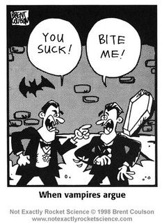 Vampire Humor Halloween Comics, Halloween Jokes, Halloween Memes, Halloween Is Coming, Halloween Quotes, Halloween Cartoons, Theme Halloween, Holiday Humor, Funny Cartoons