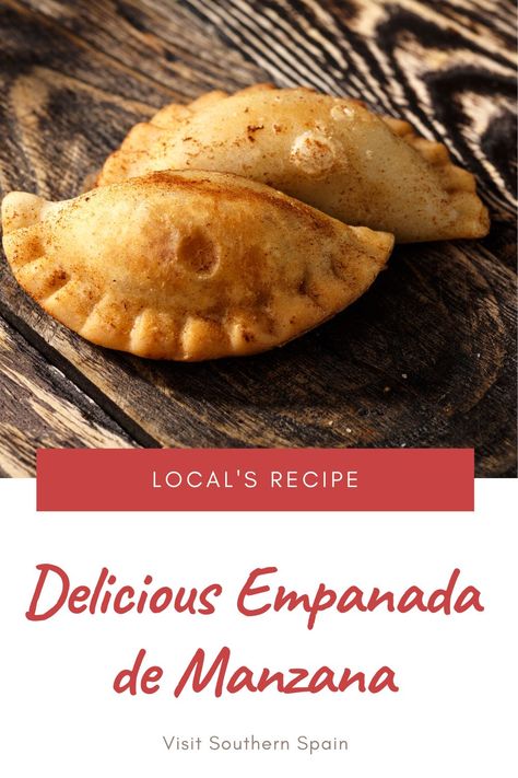 Are you looking for a Delicious Empanada de Manzana recipe from Spain? These apple empanadas are precisely what you need if you want to feel like you're in Spain when eating them. The apple empanada recipe is easy to make and once you've eaten them, you wouldn't want to make any other apple pies. This is one of the best pie recipes from Spain, where the flaky and buttery crust perfectly combines with the sweetness of the apple filling. #empanadademanzana #applepies #spanishapplepie #empanda Fruit Empanadas, Dessert Empanadas Recipe, Recipes From Spain, Spanish Chicken Recipes, Apple Empanadas, Best Pie Recipes, Spanish Dessert Recipes, Authentic Spanish Recipes, Easy Spanish Recipes