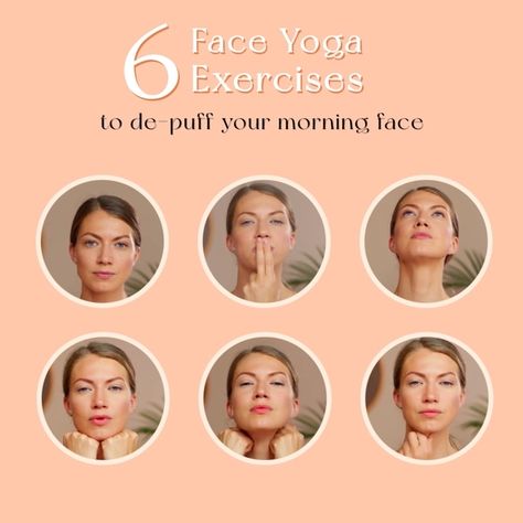 Facetory - Face Yoga on Instagram: “5 Face Yoga Exercises to de-puff your face in the morning☀️ ⠀ Puffiness is caused by a number of factors such as genetics, age, weather…” Face Depuffing, Skincare App, Puffy Face, Face Yoga Exercises, Facial Yoga, Facial Peel, Yoga Exercises, Face Yoga, Face Massage