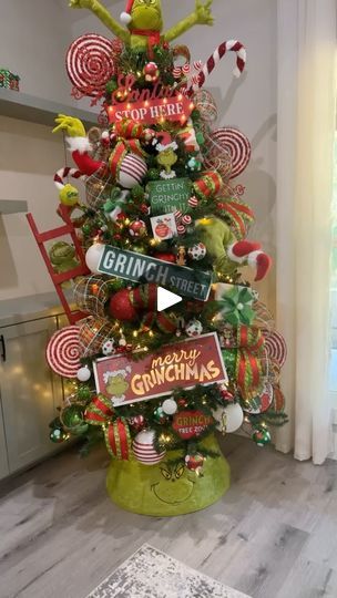 1.4K views · 7K reactions | In love with my Grinch Christmas Tree. | Penny Watkins Grinch Christmas Tree Ideas Themed Decor, Grinch Christmas Tree Ideas, Grinch Christmas Tree Ideas Themed, Grinch Tree, Grinch Trees, Grinch Christmas Tree, Christmas Prep, Pencil Christmas Tree, Christmas Tree Ideas