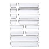 Ikea Tray, Makeup Utensils, Desk Organisation, Clear Desk, Plastic Drawer Organizer, Utensil Drawer, Bathroom Hacks, Bathroom Drawers, Ikea Bathroom