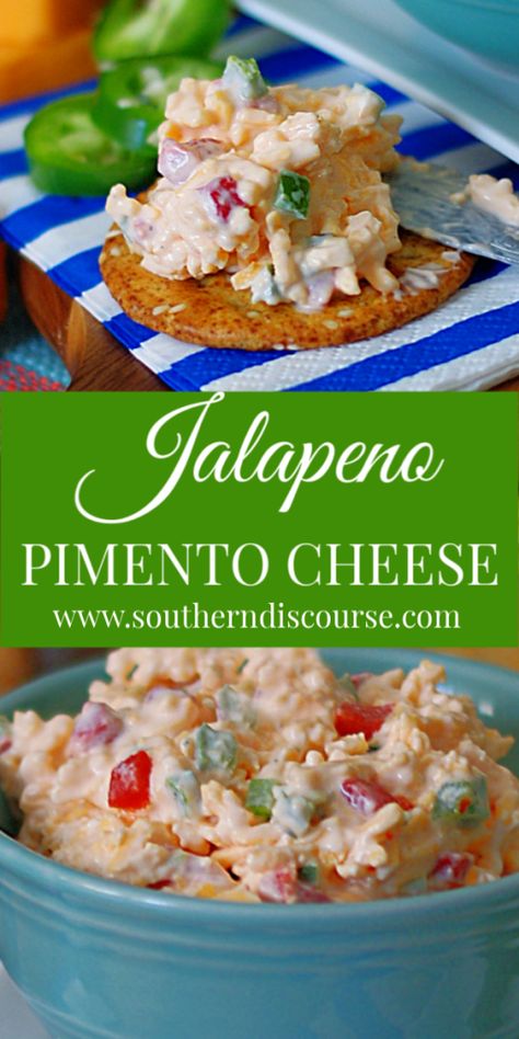 The Best Jalapeno Pimento Cheese - southern discourse Jalapeno Pimento Cheese Recipe, Southern Pimento Cheese Recipe, Jalapeno Pimento Cheese, Southern Pimento Cheese, Pimento Cheese Recipe, Pimento Cheese Dip, Pimento Cheese Spread, Homemade Pimento Cheese, Classic Old Fashioned