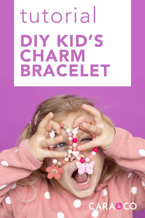 Kids Charm Bracelet, Kids Jewelry Diy, Seed Bead Bracelet Patterns, Beading For Kids, Diy Bracelets Tutorials, Project For Kids, Diy Charm Bracelet, Beaded Bracelet Patterns, Fun Diy Crafts