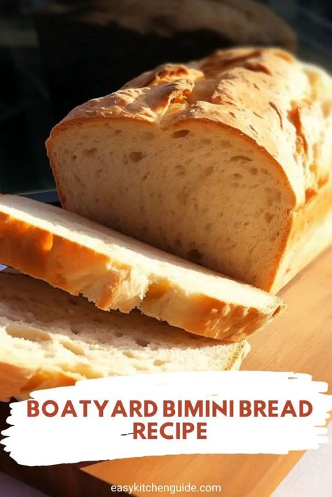 French Bread Boat Recipes, Bread Boat Recipes Dinners, Bimini Bread Recipe, Caribbean Butter Bread Recipe, Sweet Coconut Bread Recipe, Conch Chowder Bahamian, Coconut Bread Recipe, Boat Food, Kitchen Guide