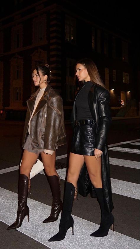 Trendy Night Out Outfits Classy, Spring Nyc, Stile Kendall Jenner, Euro Fashion, College Night, Fly Fits, Nyc Fits, Nyc Outfits, Clubbing Outfits