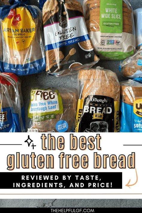 Elevate your gluten-free living with a curated list of the best gluten-free bread brands! From healthy options to must-have sandwich bread, this comprehensive guide is your go-to for gluten-free shopping. | gluten free products | gluten free diet tips | celiac disease | gluten free food list | gluten free guide | healthy living | Gluten Free Bread Brands, Wheat Free Bread, Gluten Free Food List, Bread Brands, Gluten Free Sandwich Bread, Best Gluten Free Bread, Gluten Free Products, Gluten Free Gifts, Gluten Free Guide